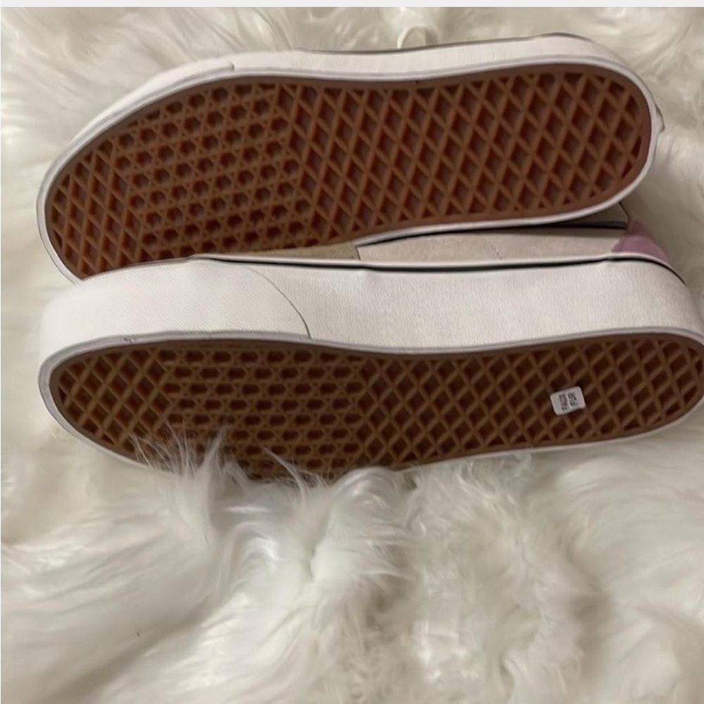 Vans Women's High-Top Sneakers Suede and faux fur Size 11/Men’s 9.5 - Picture 3 of 6